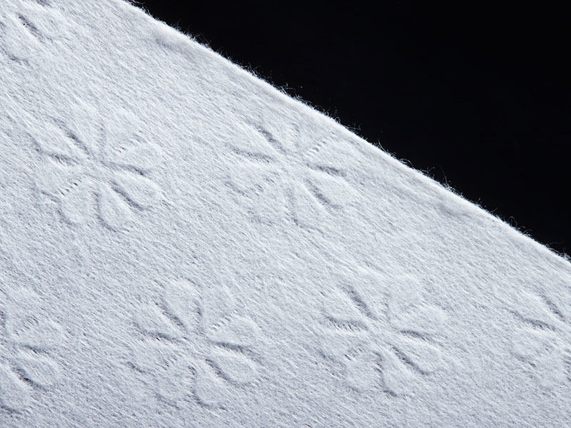 Poliester HK Bunga Spunlace Untuk Salutan