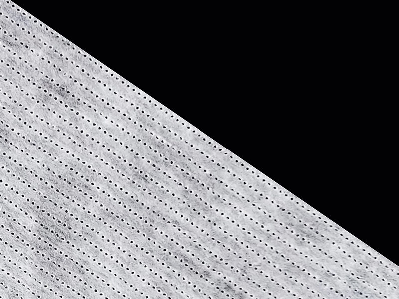 Udara Panas Hidrofilik Jenis Lubang Untuk Helaian Atas Lampin Atau Napkin